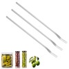 Asanta 3 PCS Stainless Steel Pickle Fork, 8.6 Inch Long