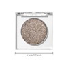KYDA Single Glitter Eyeshadow, Neutral Brown Champagne Eyeshadow, Lasting Blendable
