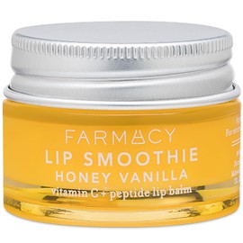 Farmacy Peptide Lip Smoothie - Hydrating Lip Balm with Vitamin C to Visibly Plump & Smooth Lines - Nourishing Treatment with a High-Gloss Finish - Honey Vanilla (10g)