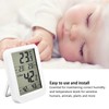Thermometer Hygrometer Accurate Large LCD Display Temp Humidity Meter for