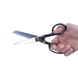 Westcott 10259 7-Inch Forged Nickel-Plated Scissors For Office and Home, Black