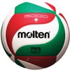 Molten V5M5000 Men's NCAA Flistatech Volleyball, Red/Green/White, 1