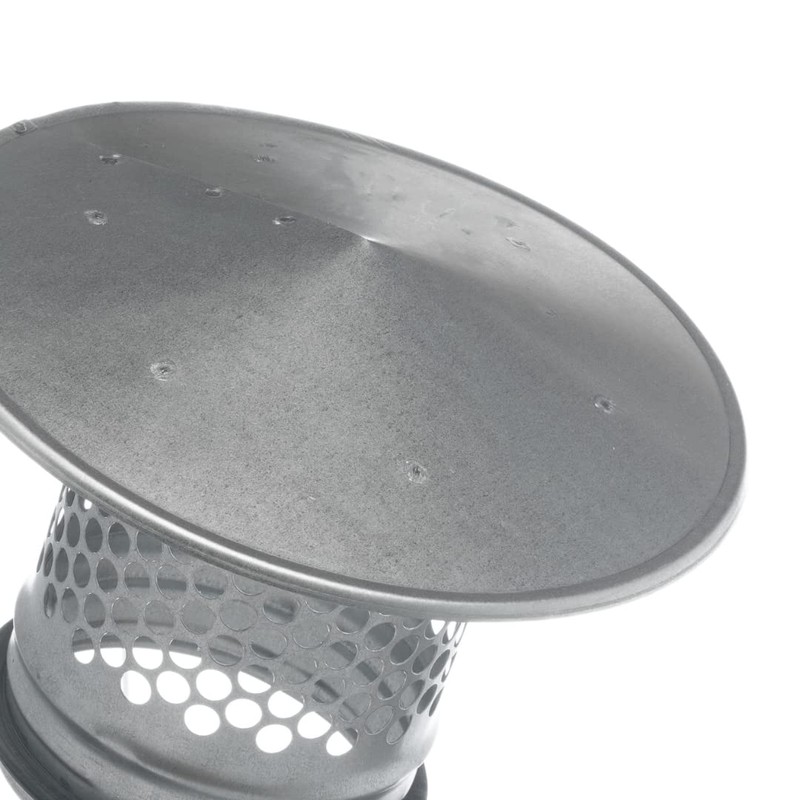 4'' Inch Round Roof Vent Cap Galvanized Steel for All