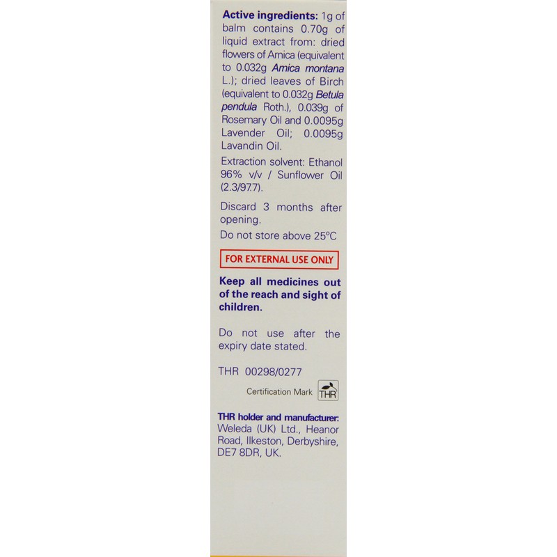 Weleda Arnica Massage Balm, 200 ml