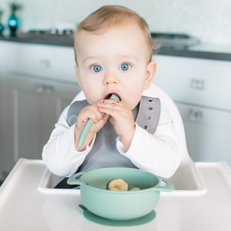 Silicone Baby Feeding Set – Led Weaning Supplies with Suction