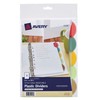 Avery Insertable Style Edge Plastic Mini Dividers for 3 Ring