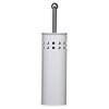 Premier Housewares Toilet Brush, Plastic Stainless Steel, White, M