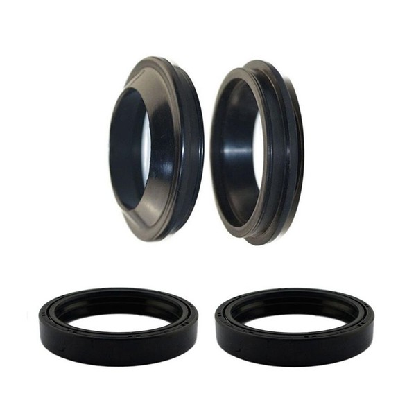 AHL Front Fork Shock Oil Seal and Dust Seal Set 41mm x 54mm x 11mm for Honda VTX1300 C/Retro 2004-2006