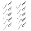 10pcs Metal Art Gallery Adjustable Display Art Picture Hanger Hooks,