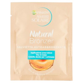 Garnier Natural Bronzer Self Tanning Cloth Apricot Oil Nourishing 5.6ml