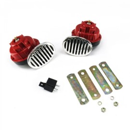 Gilbertsons Machine Shop The Pods Electric Dual-Tone Turbine Horn 12V Loud Compact Super Blast