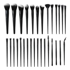 Brochas De Maquillaje Kit 30 Pcs Para Maquillaje Profesional