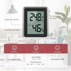 LOFICOPER Digital Thermometer, Hygrometer, 2 Pieces, Mini Weather Station, Small