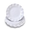 LOK-OSEMILE Melamine Dinner Plates, Set of 6, 9.875" 100% Melamine