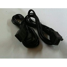 2 - 10 Foot Extension Cables for ATARI 400 800 Controller Joystick 10FT