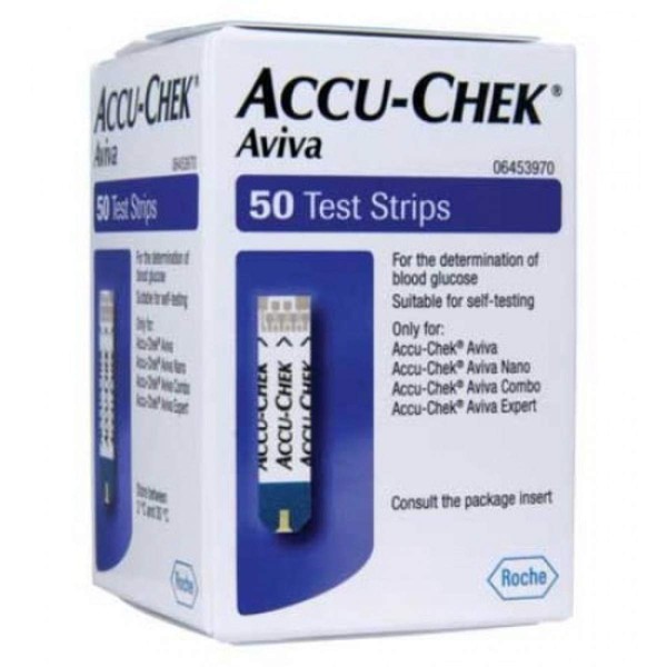 Accu-chek Aviva Glucose Test Strips 50 Pack of 3