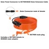 Behaunty Solar Connector to DC 8mm Adapter Cable 50FT, 12AWG