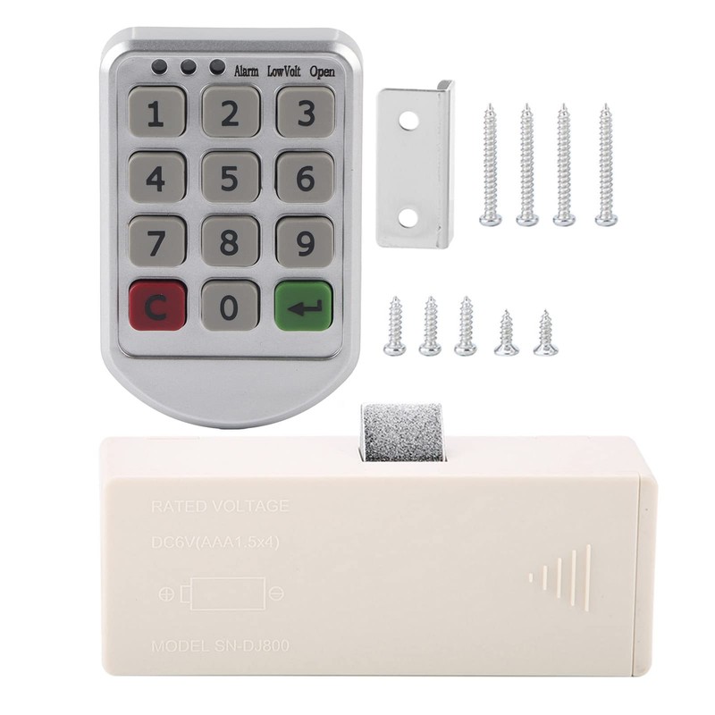 Ejoyous Electric Code Lock, Digital Cabinet Lock, Drawer Lock, Electromagnetic