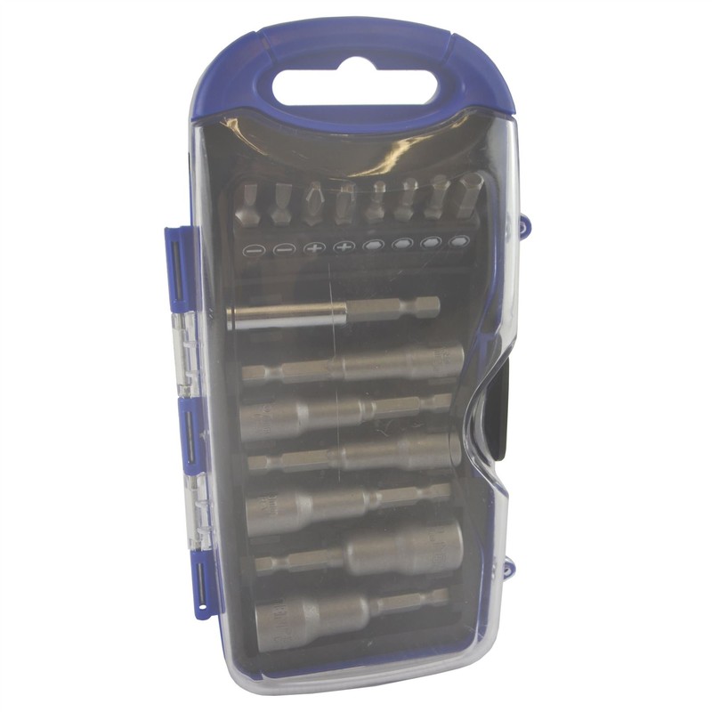 Power Nut Driver Drill Bit Metric Socket 6-13mm + Bits