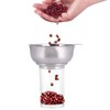 Cabilock Canning Funnel Stainless Steel Wide Mouth Kitchen Funnel with