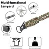 YueJieSelected Lanyard Paracord Keyring Accessories, Key Chain with Carabiner, Paracord
