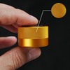 PESSILIN Pool Chalk Holder Round Shaped Practical Tool Billiards Accessories