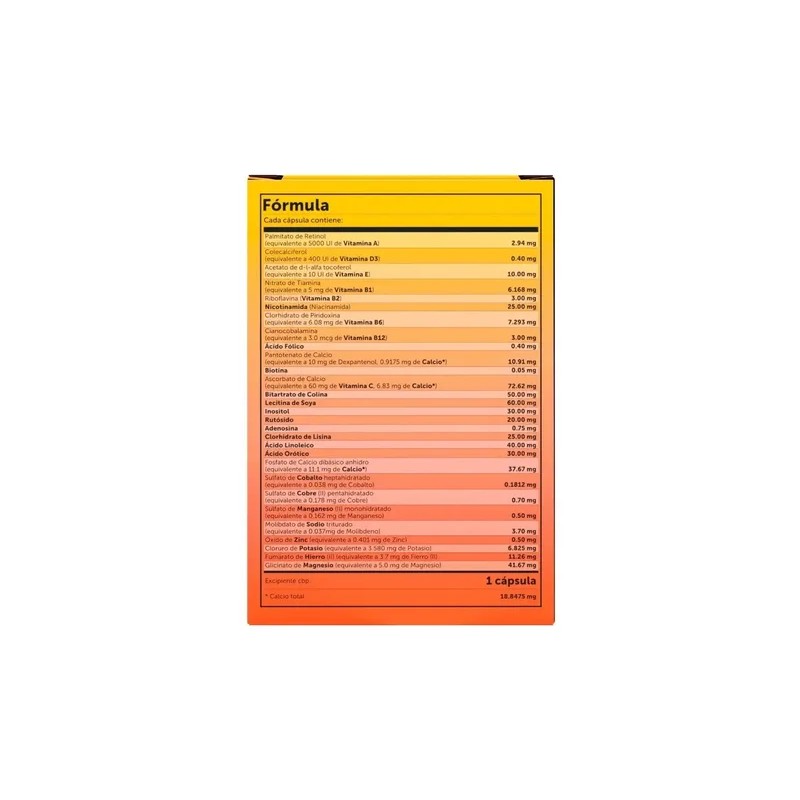 Vivioptal Vitaminas Y Minerales 90 Cápsulas