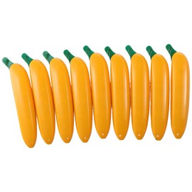 dohobby 10 Pieces Novelty Banana Pens Fun Cute Writing Ballpoint Pens Black Ink Pens, for Note Taking,Home Desk Decoration and Party
