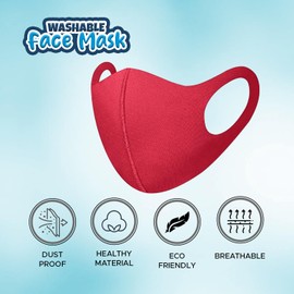 HD Novelty Face Mask Washable Reusable Paisley Dustproof Cloth Mouth Cover Covering For Women Outdoors Indoors Cycling (Pink)