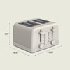 bella 4 Slice Toaster, 6 Setting Shade Control with Reheat