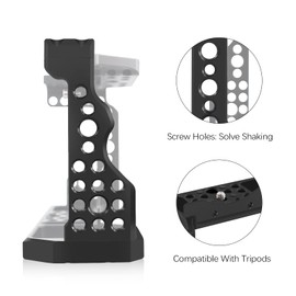 A7ii A7Riii A7iii cage,A9 / A7III / A7M3 / A7Riii / A7ii Camera Cage for Sony A9 A7M3 A7III A73 A7RIII A7R3 A7II Camera Case Rig Cold Shoe