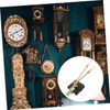TEHAUX 1set Wall Clock Movement Mechanism Silent Clock Replacement Parts