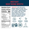 Bare Bones Beef Bone Broth Instant Powdered Mix Packets |