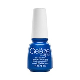 Gelaze Gel-N-Base Polish, Splish Splash, 0.5 Fluid Ounce