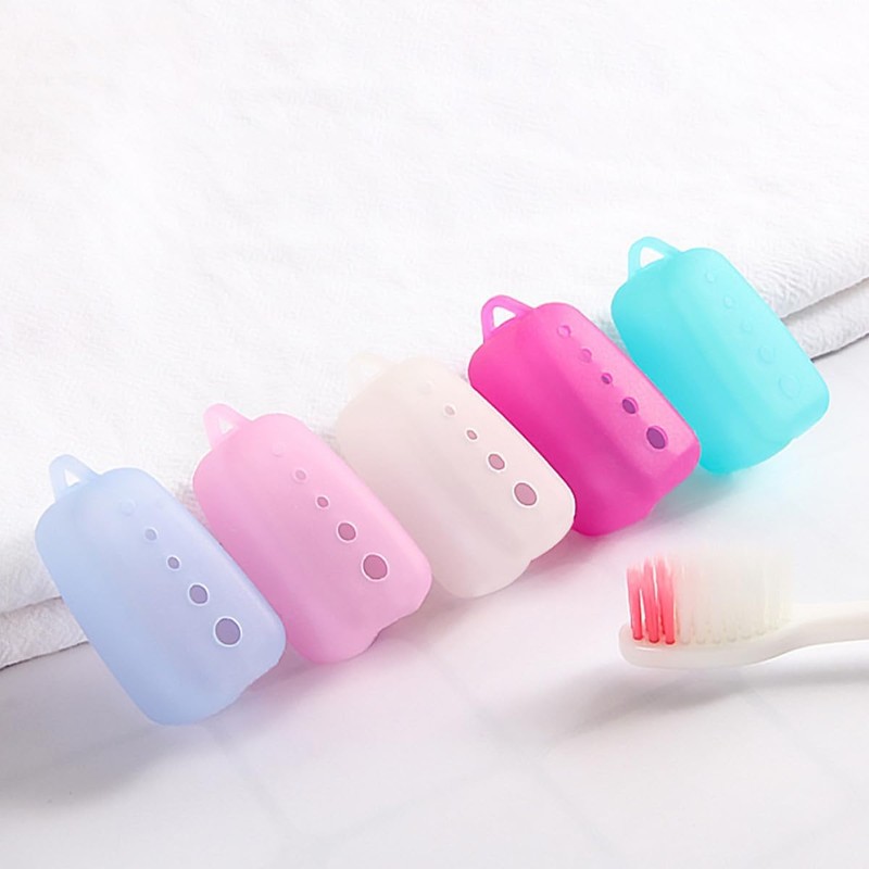MAGICLULU 5 Piezas Fundas para Cepillos de Dientes de Viaje