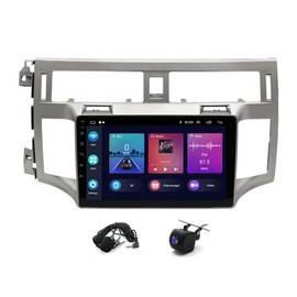 9inch 2+32GB Android13 Car Radio Audio Video Stereo Player with CarPlay Android Auto WiFi MirrorLink Split Screen FM/RDS GPS Navigation Car Android Radio Dash Kit Compatible for Avalon 2005-2010