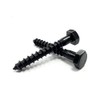 RADSO M8 Hex Head Coach Screws Wood Lag Bolt-Black Passivated-For