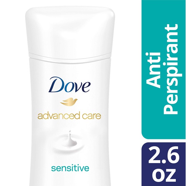 Dove Advanced Care Antiperspirant Deodorant, Sensitive 2.6 Ounce