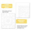 sourcing map 2Pcs Retro Lace Placemat 12x12-in Square Embroidered Table