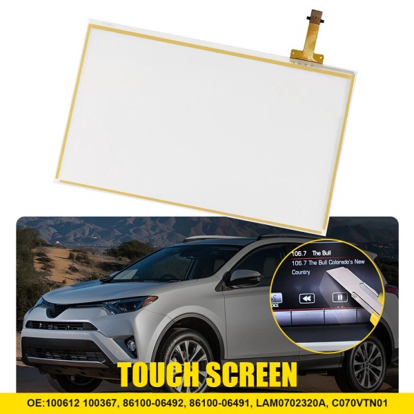 Unbranded 7" LCD Display Screen Touch For 2014-2018 Toyota RAV4