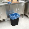 Restaurantware Blue Trash Bags 250 Count 12-16 Gal 24" x