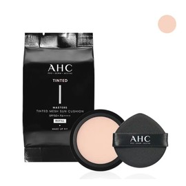 AHC Masters Tinted Mesh Sun Cushion Natural Beige Refill, 15g, 1 piece / AHC 마스터즈 틴티드 메쉬 선쿠션 내추럴베이지 리필, 15g, 1개