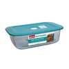 Decor Thermoglass Realseal Oblong Baking Dish with Lid, 1 Litre