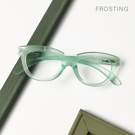 Eyekepper 10 Pack Half Moon Reading Glasses for Women Stylish Readers Ladies +1.25