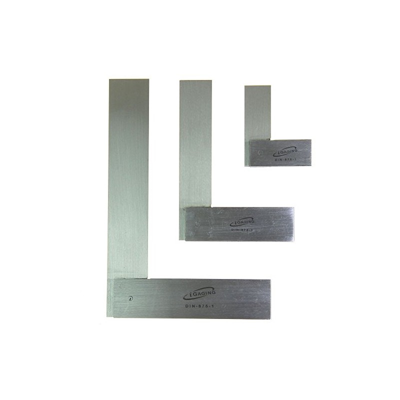 iGaging Machinist Square 90° Right Angle Precision Engineer Set 2"