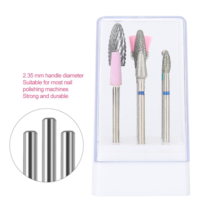 7pcs Electric Nail Drill Bits Set Manicure Pedicure Nail Polishing