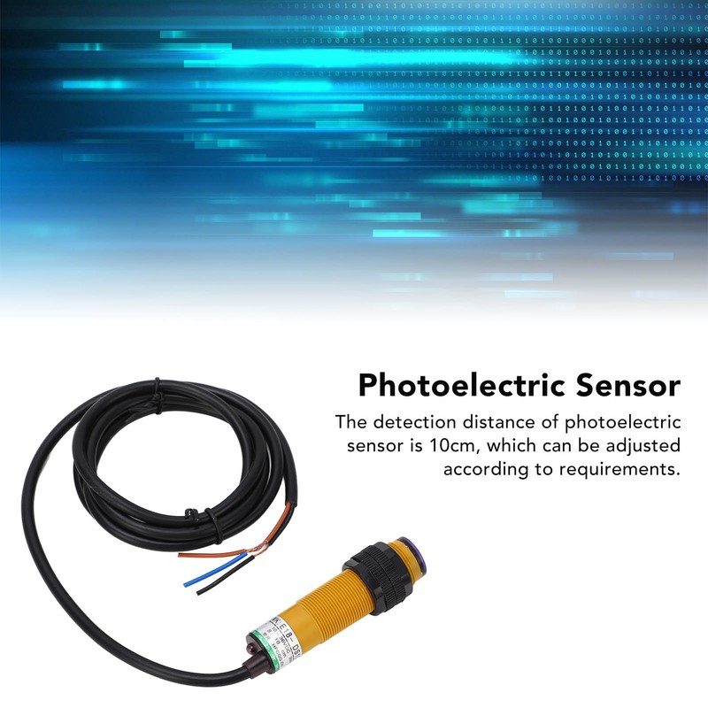 5 Pcs Infrared Photoelectric Switch 10cm Detection NPN Normally Open