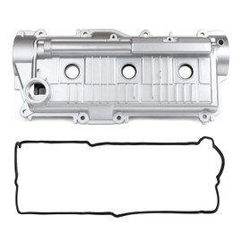 Mocar7 Aluminum Upgrade Valve Cover Left Driver Side Compatible with Toyota Tacoma 4Runner T100 Tundra 3.4L V6 1995-2004