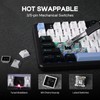 EPOMAKER Aula F108 Wireless Gaming Keyboard, Full Size Mechanical Keyboard