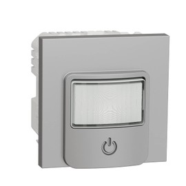 Schneider Electric NU352530 10A Motion Sensor with Aluminium Switch